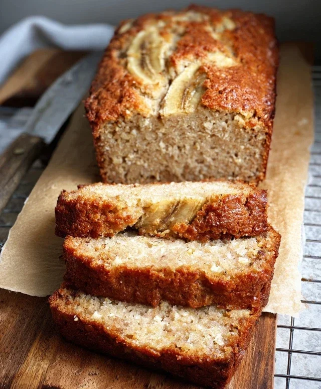 Cottage Cheese Banana Bread