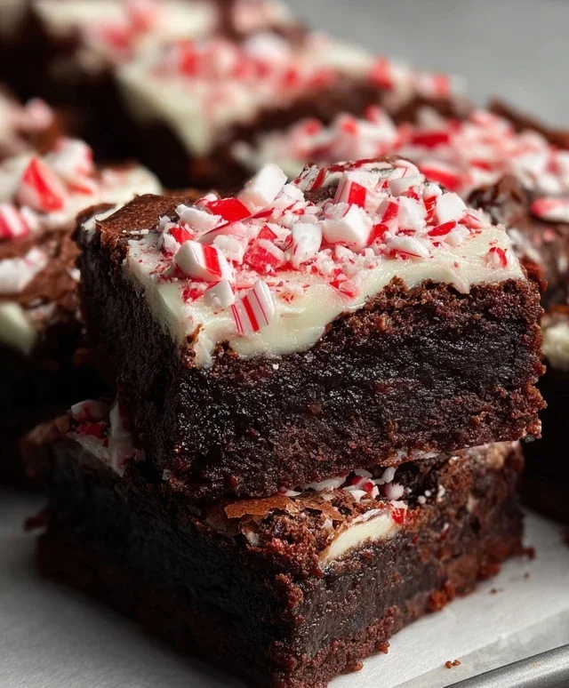 Peppermint Brownies