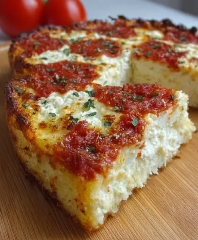 Pizza Style Cottage Cheese Bake