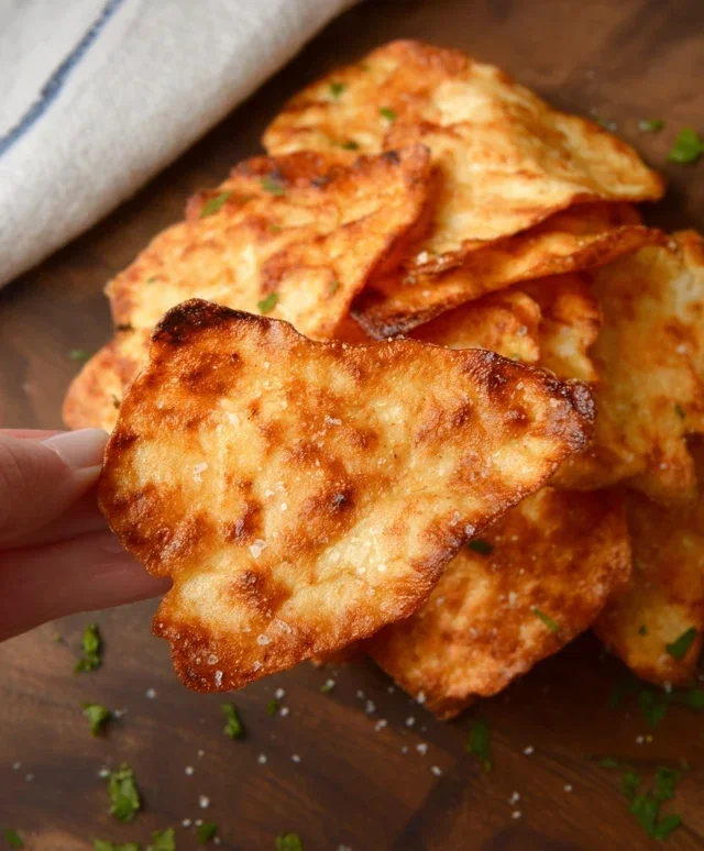 Cottage Cheese Chips