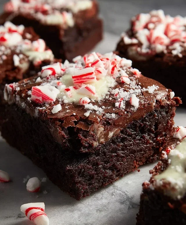 Peppermint Brownies