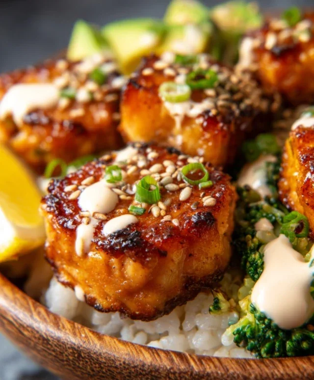 Bang Bang Salmon Bites