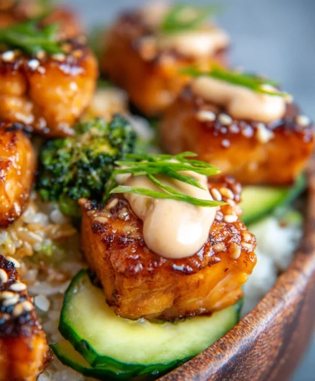 Bang Bang Salmon Bites