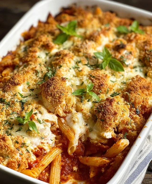 Chicken Parmesan Casserole