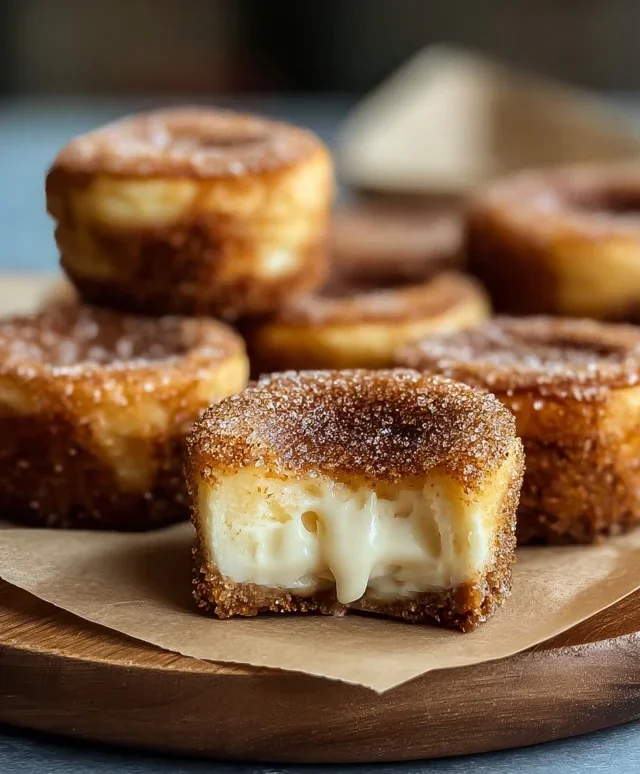 Churro Cheesecake Bites