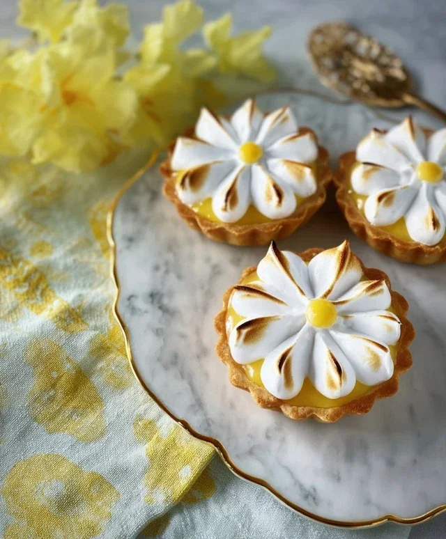 Daisy Lemon Meringue Pies