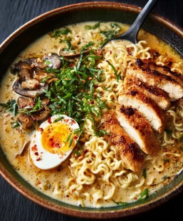 Creamy Garlic Chicken Ramen: An Incredible Ultimate Recipe