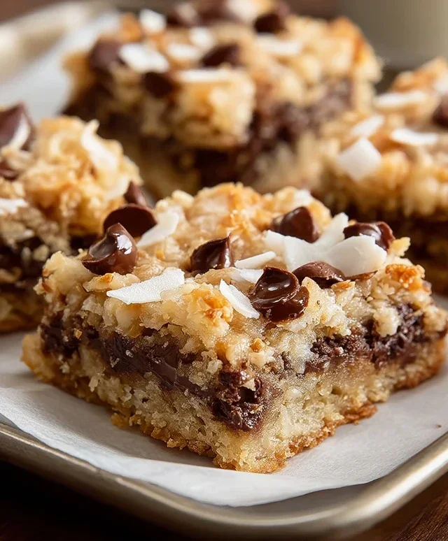Almond Joy Cookie Bars