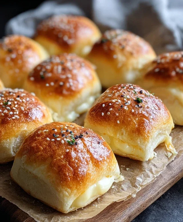 Korean Cream Cheese Garlic Buns