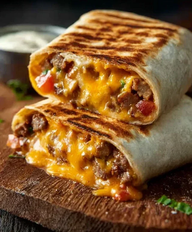 Grilled Cheese Burrito 