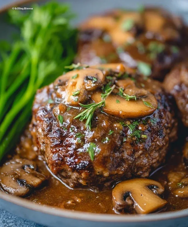 Easy Homemade Salisbury Steak