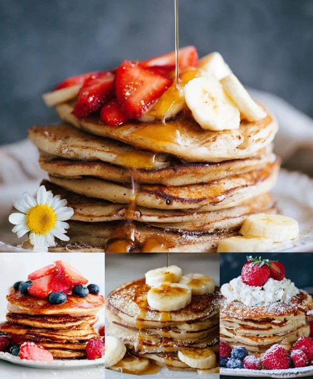 PART 1 – Healthy Breakfast – 6 easy-to-make healthy and delicious PANCAKE RECIPES
