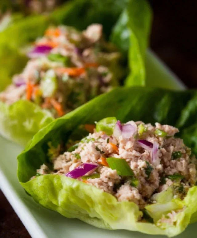 Tuna Lettuce Wraps