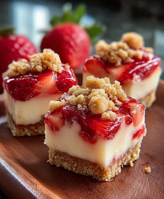 Strawberry Crunch Cheesecake Bites
