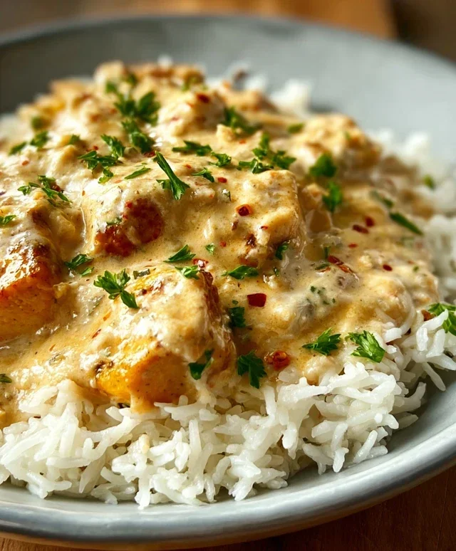 Creamy Smothered Chicken and Rice