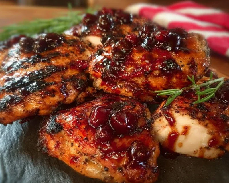 Cherry Dr. Pepper Grilled Chicken