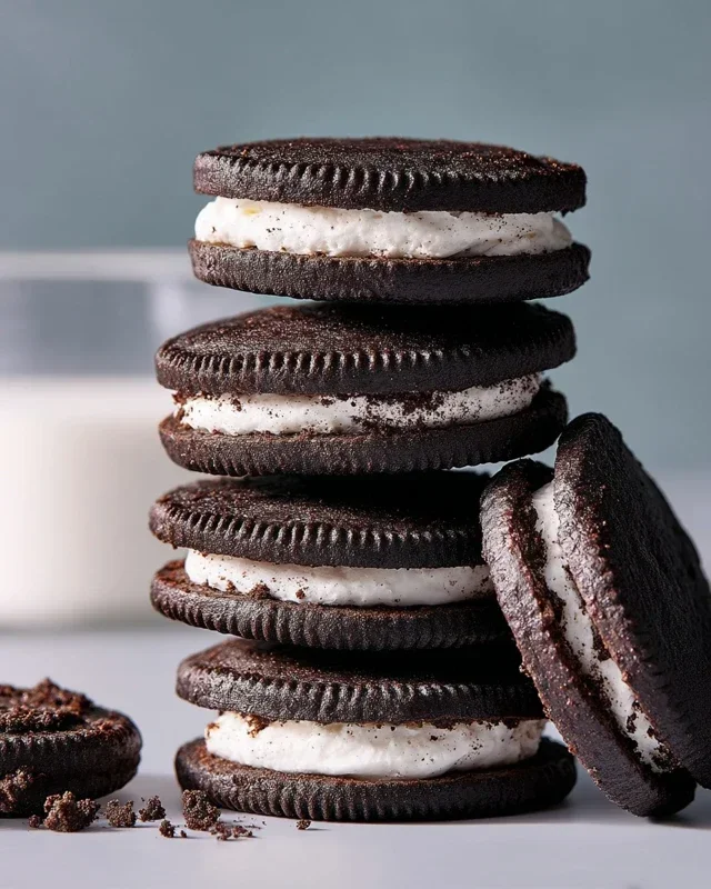 Homemade Oreo Cookies