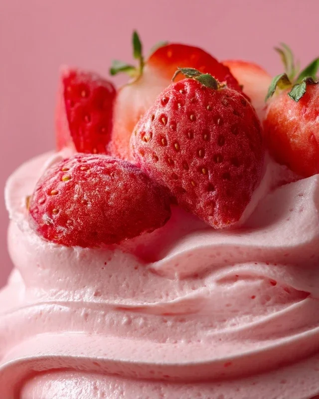 Strawberry Mousse