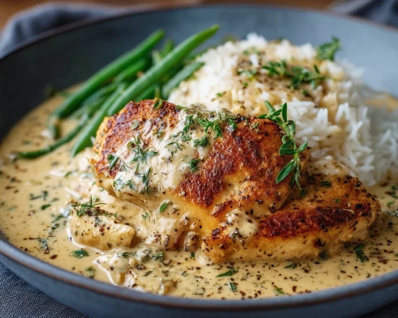 Creamy Garlic Chicken