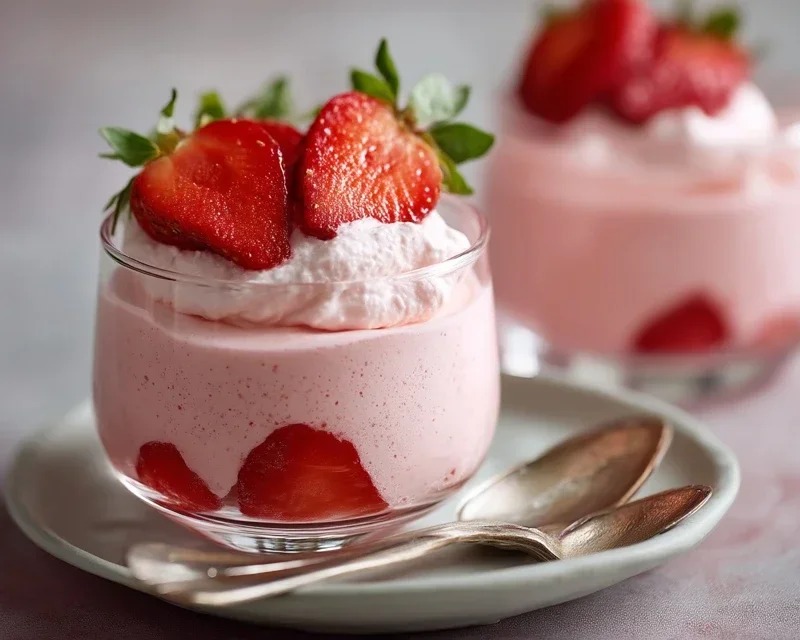 Strawberry Mousse