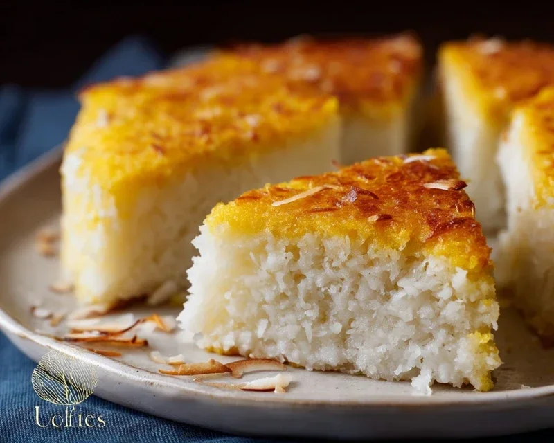 Sticky Coconut Cake