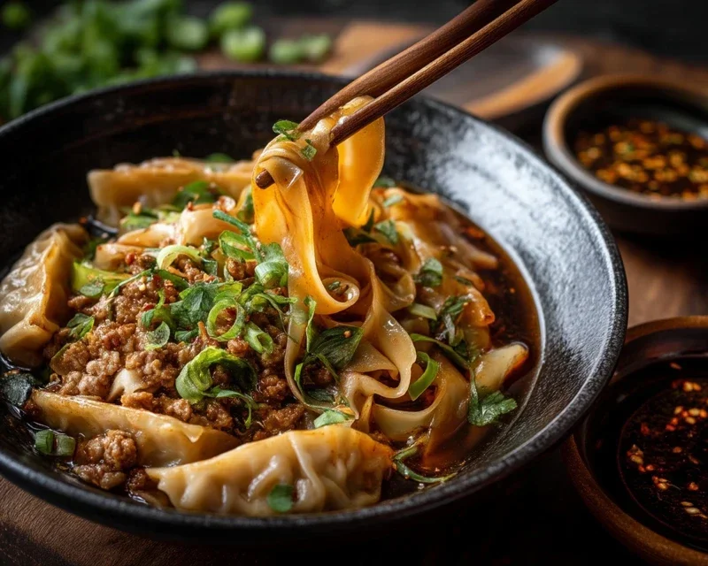 Potsticker Noodle Bowl