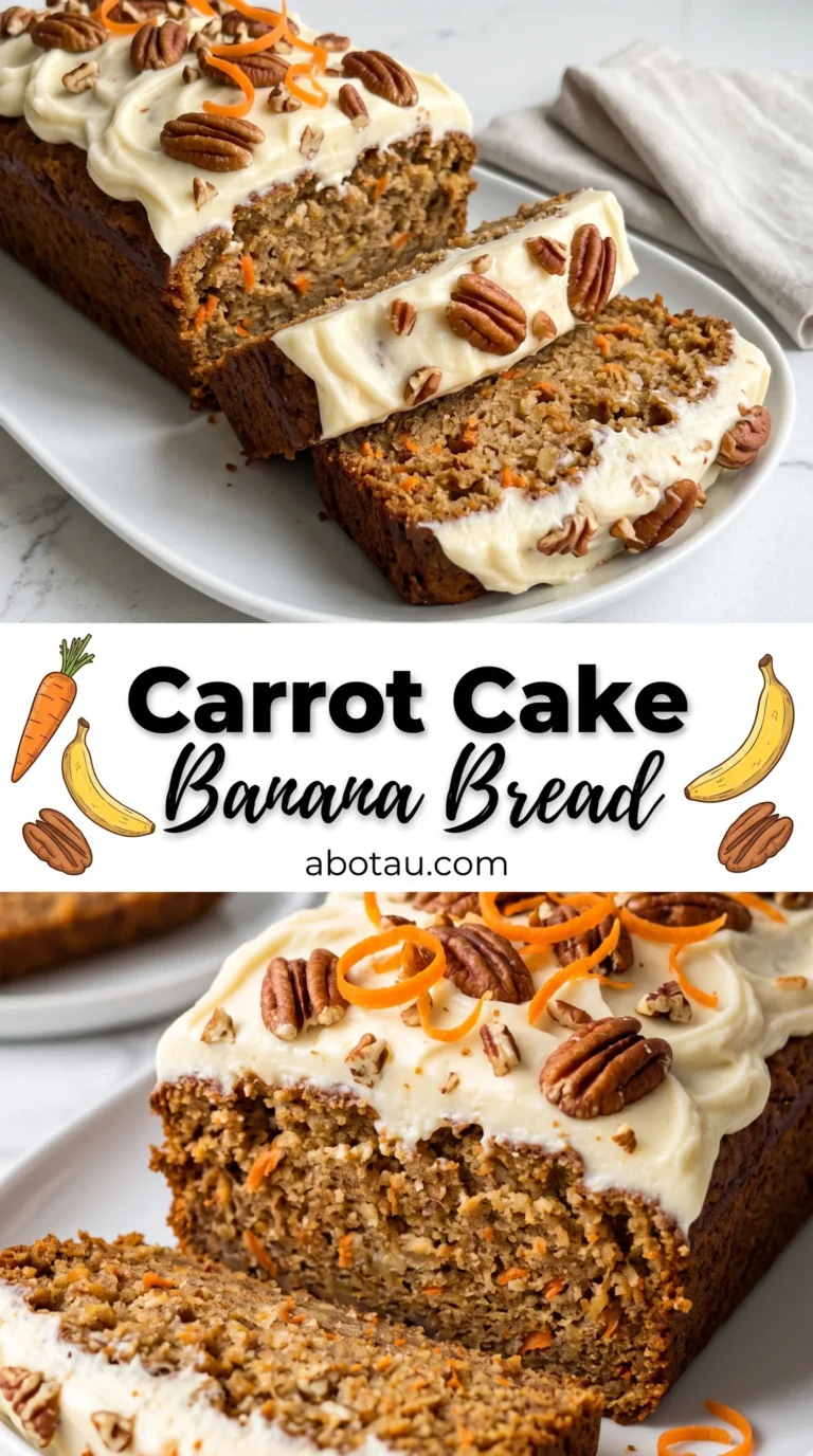 Carrot Cake Banana Bread