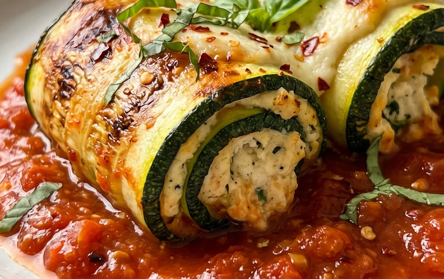 Vegan Zucchini Rollatini