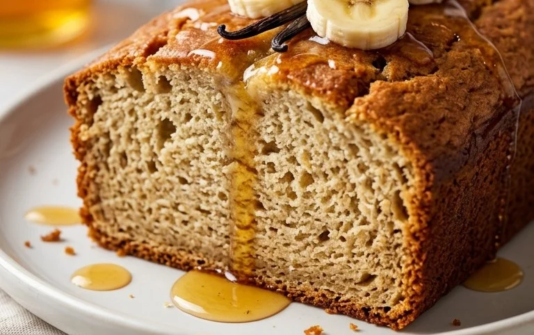 The BEST Honey Vanilla Banana Bread ~ Soft & Fluffy, Easy Recipe