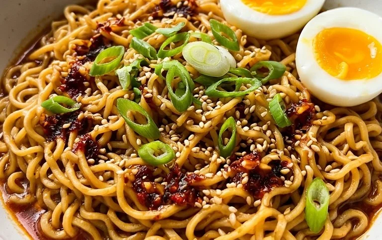 Easy Saucy Ramen Noodles