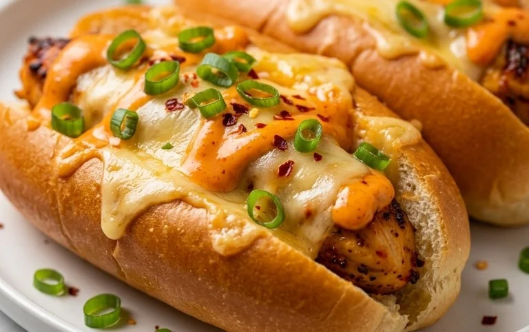 Cheesy Dynamite Chicken Buns