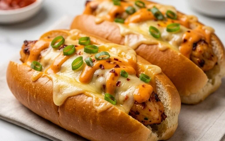 Cheesy Dynamite Chicken Buns