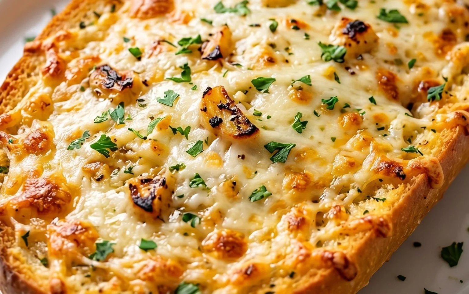 BEST CHEESY GARLIC BREAD RECIPE