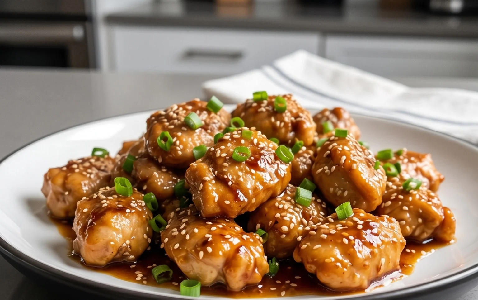 Healthy Sesame Chicken
