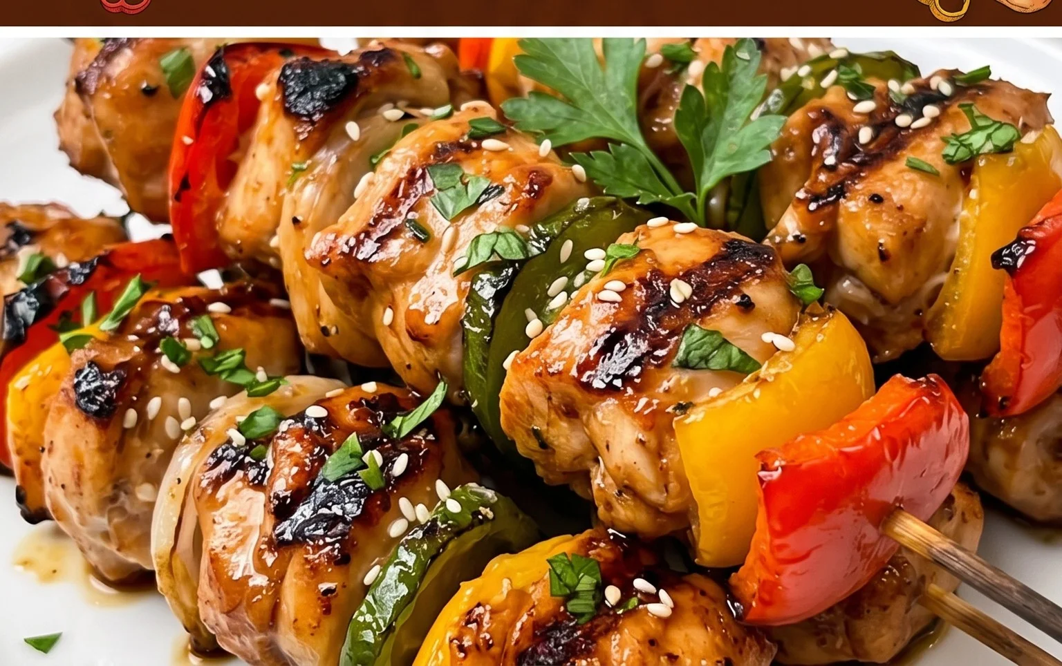 Air Fryer Chicken Skewers (VIDEO)