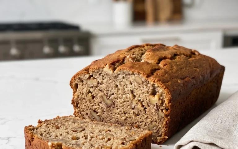 Healthy 5-Ingredient Flourless Banana Bread