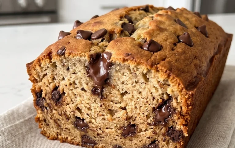 Easy Chocolate Chip Banana Bread