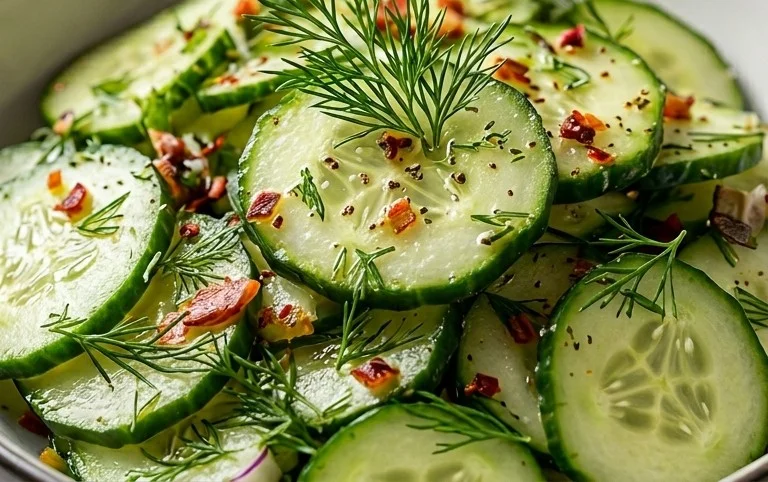 Polish Cucumber Salad