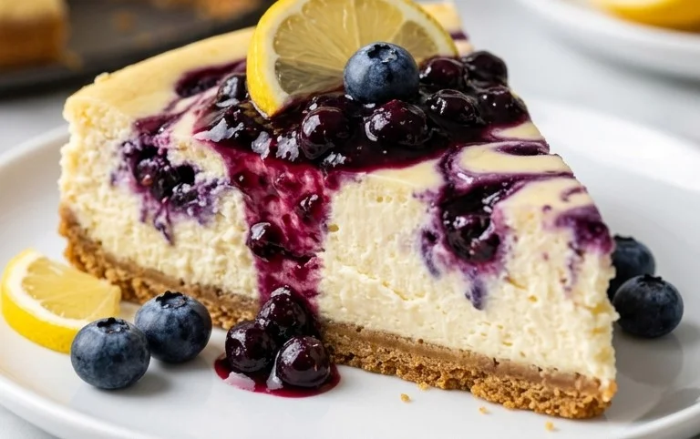 Lemon Blueberry Cheesecake
