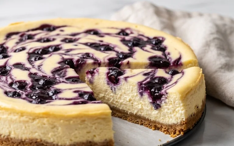 Lemon Blueberry Cheesecake