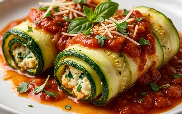 Vegan Zucchini Rollatini