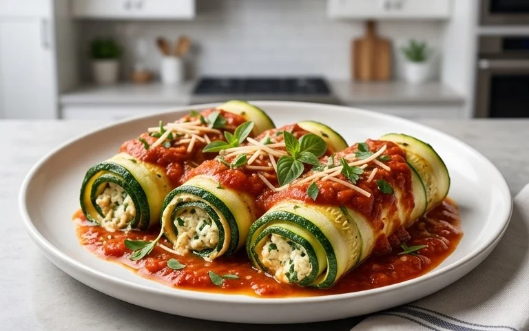 Vegan Zucchini Rollatini