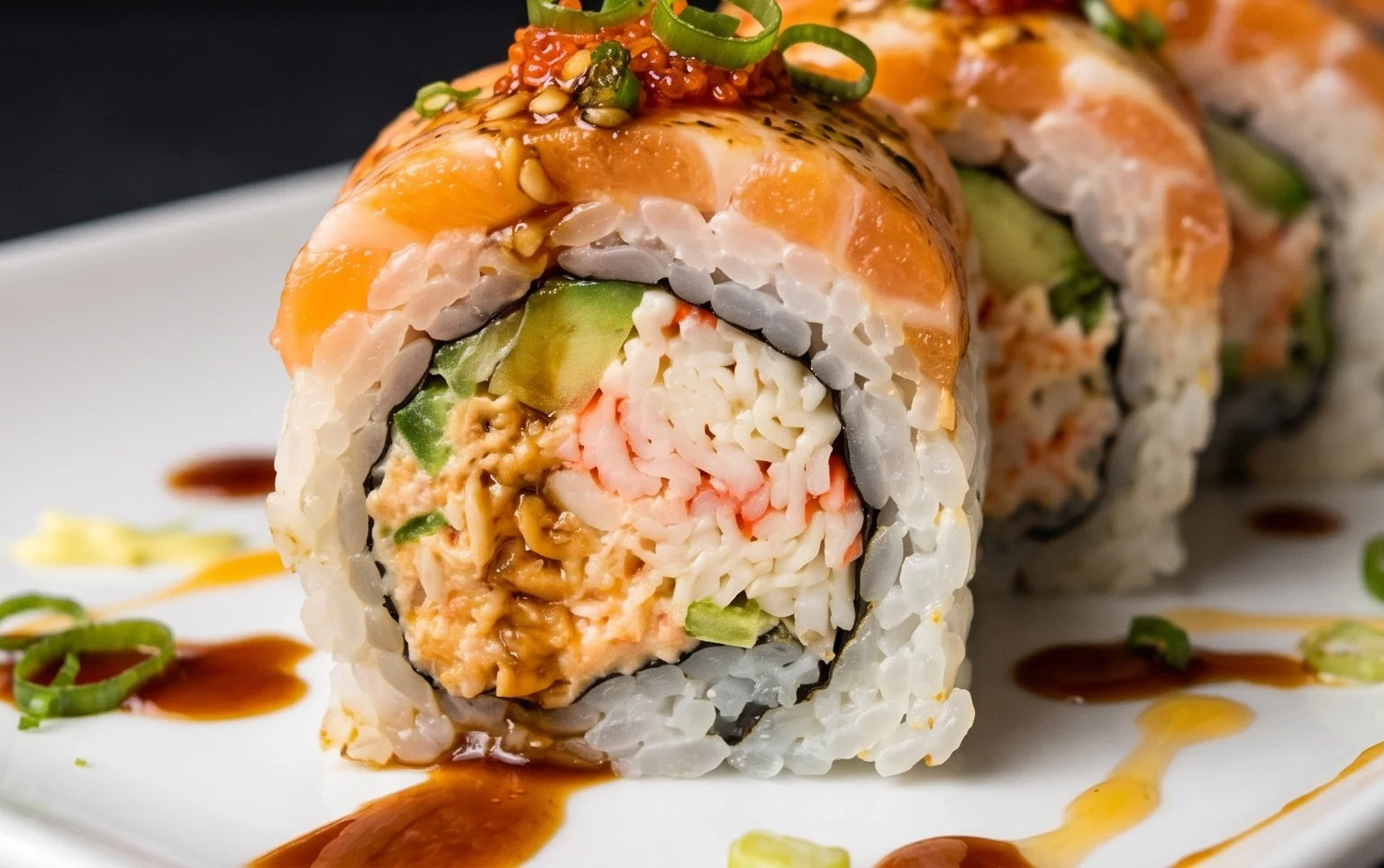 Kani Sushi (Spicy Crab Roll)