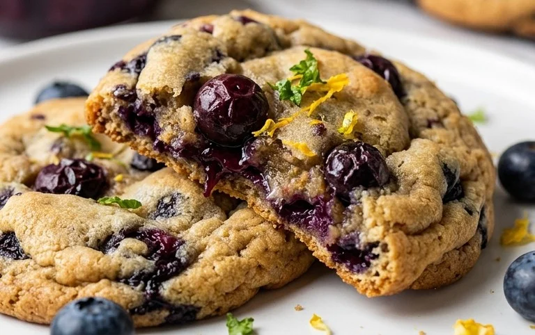 Best Ever Blueberry Cookies