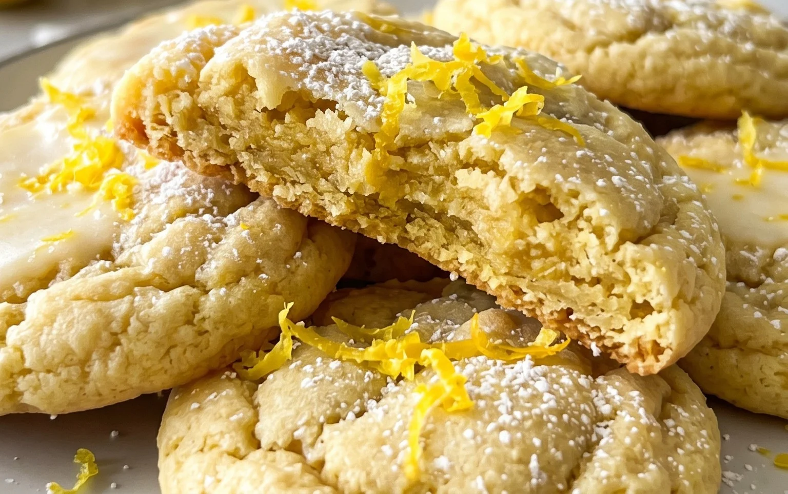 Soft & Chewy Lemon Cookies