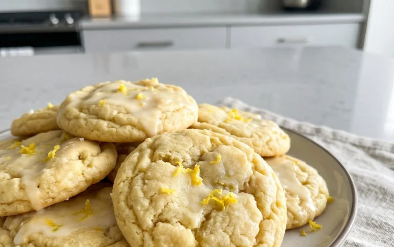 Soft & Chewy Lemon Cookies