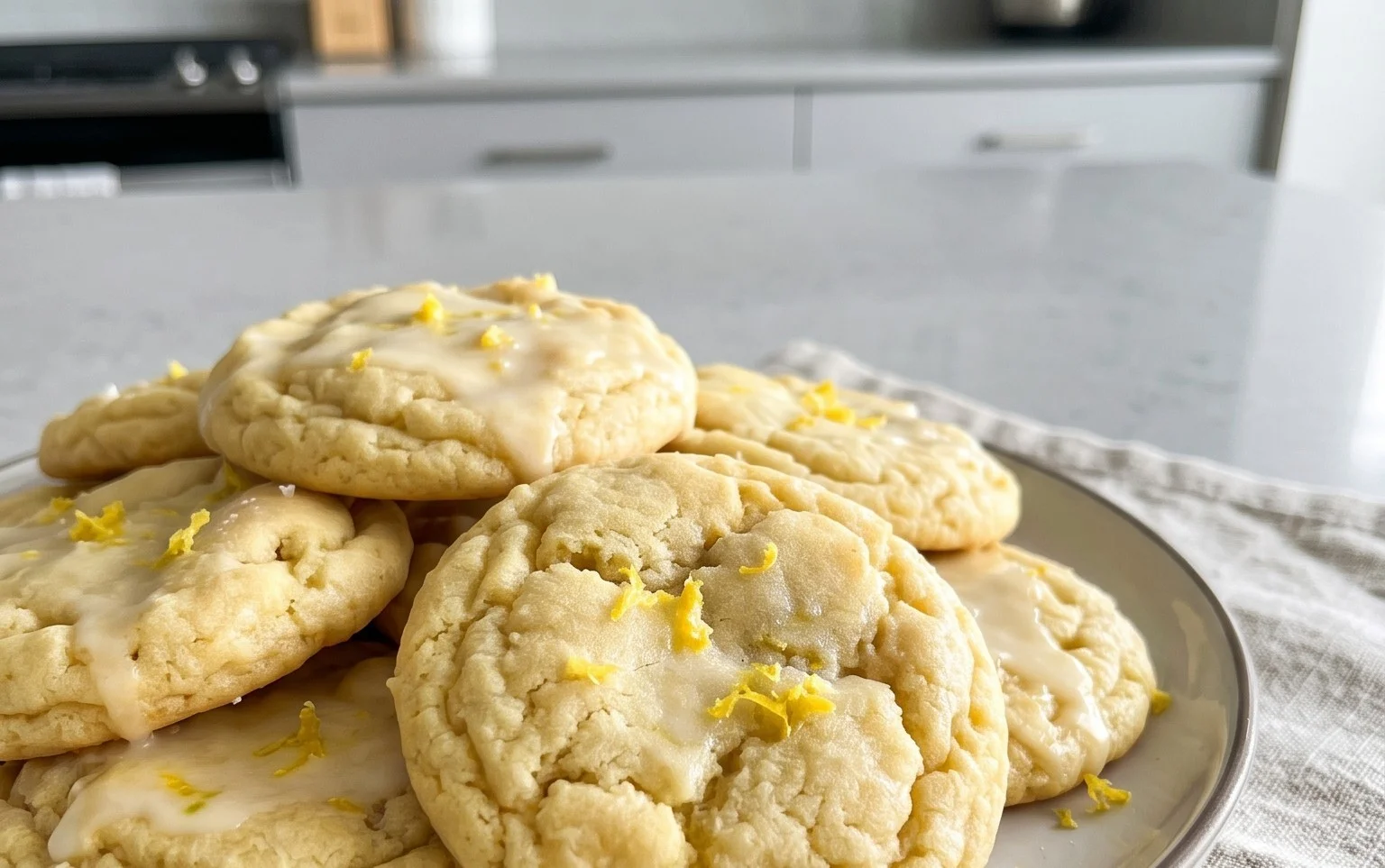 Soft & Chewy Lemon Cookies