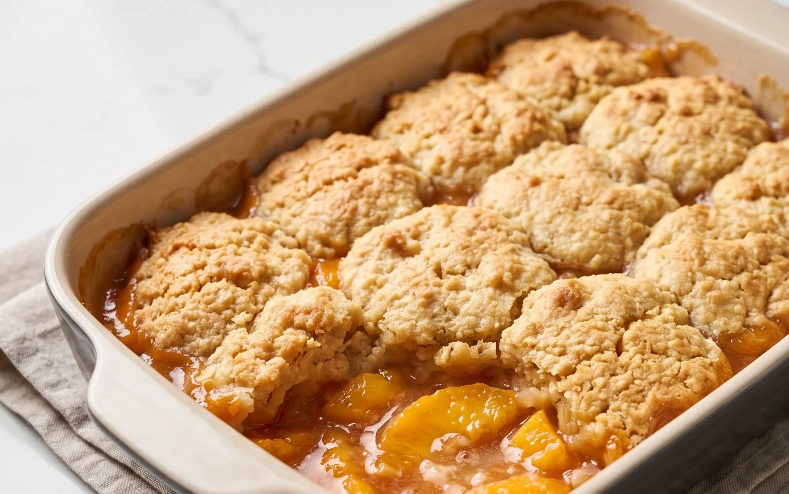 Fresh Peach Cobbler