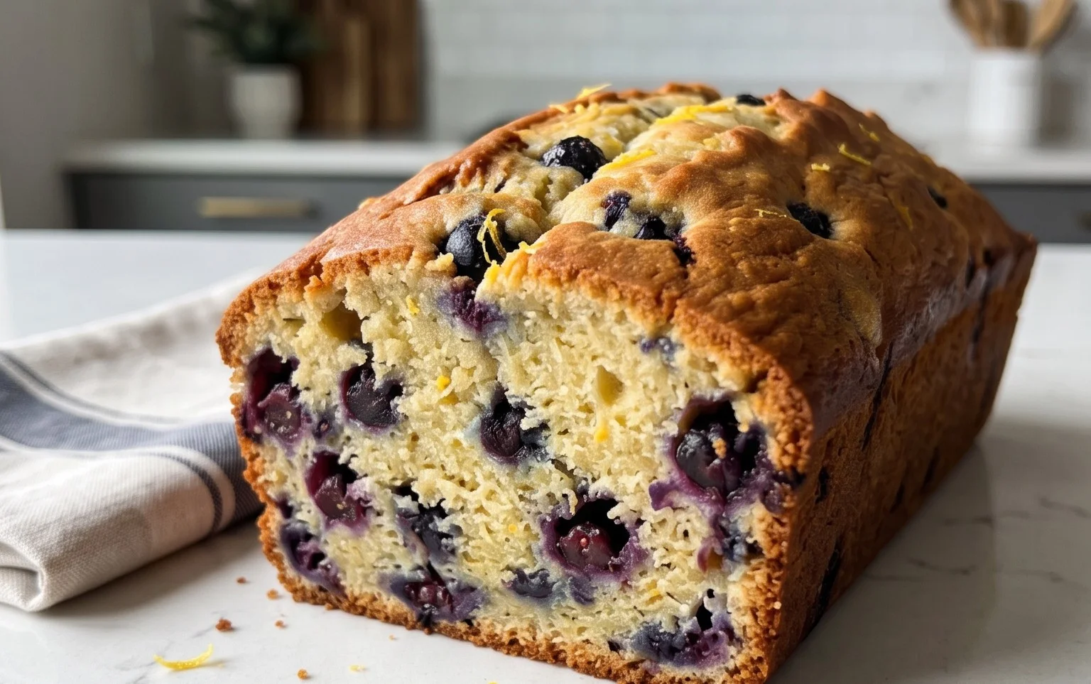 Blueberry and Lemon Loaf