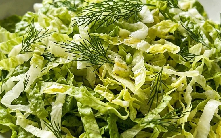 Maroulosalata (Greek Lettuce Salad)